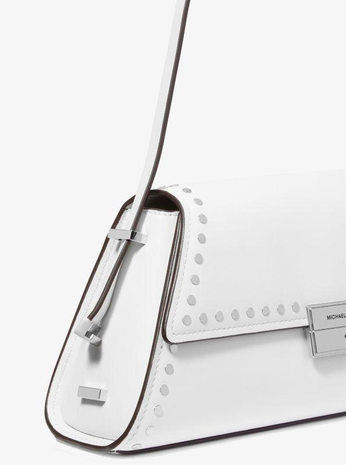 Ludlow Medium Studded Leather Shoulder Bag