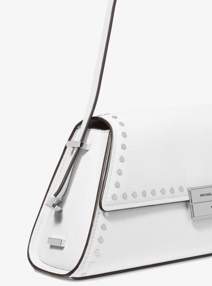 Ludlow Medium Studded Leather Shoulder Bag