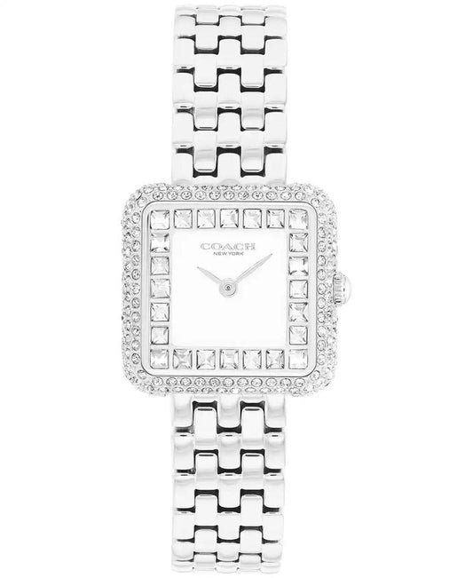 Women's Cass Silver Tone Stainless Steel Bracelet Watch 24mm