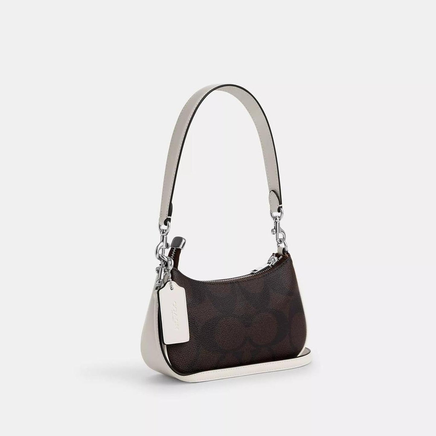 Teri Mini Crossbody Bag In Signature Canvas With Coach Graphic