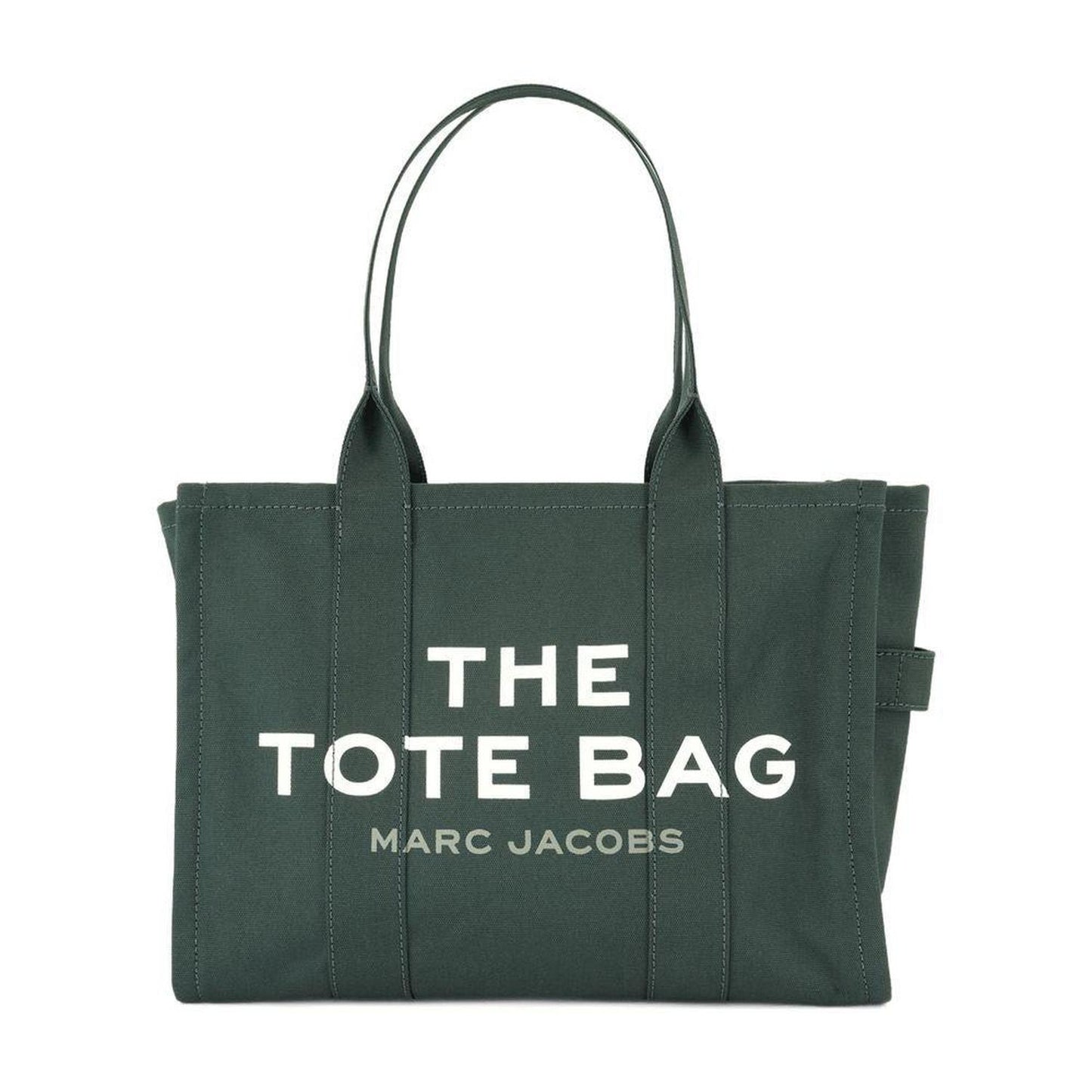 The Large Tote - Cotton - Green