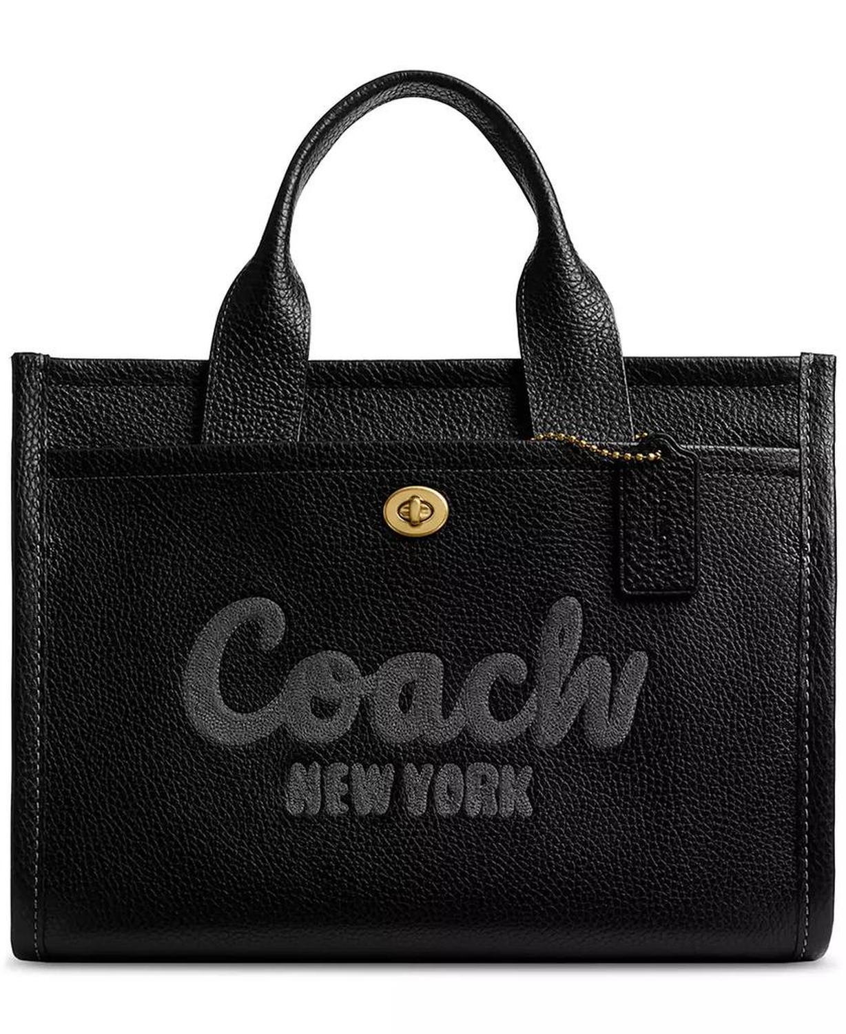 Medium Bubble Leather Cargo Tote Bag