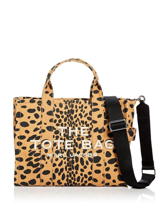 The Cheetah Canvas Medium Tote Bag