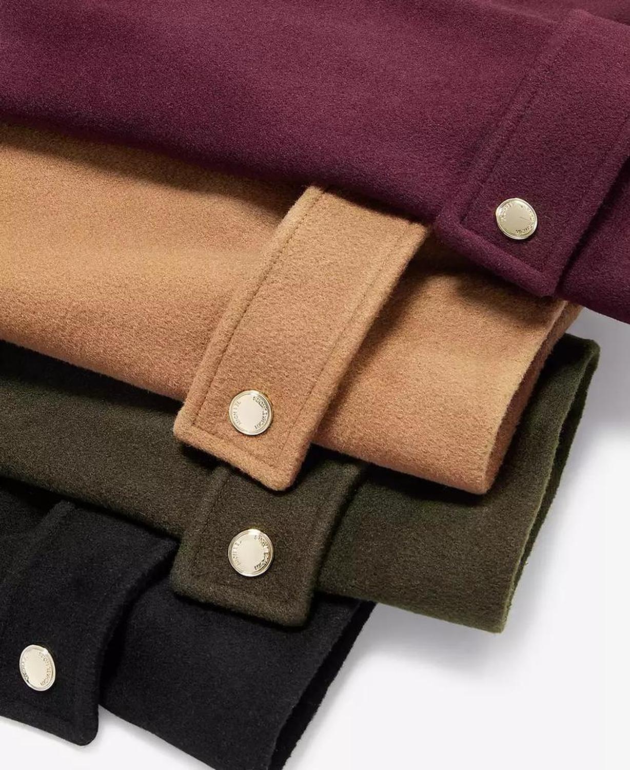 Women's Collared Button-Front Coat, Exclusively at Macy's