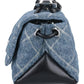 Marc Jacobs The Quilted Denim Mini Dual Quilted Shoulder Bag