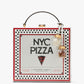 Slice 3d Pizza Box Top-handle Bag