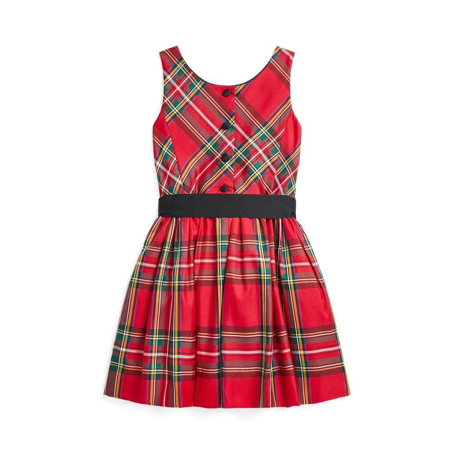 Plaid Twill Dress (Toddler/Little Kid)