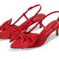 Rue Slingback Mid Heel