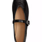 Women's Sculpted C Crinkle Patent Leather Soft Mary Jane Flats