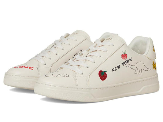 High Line Sneakers with Sketch Print