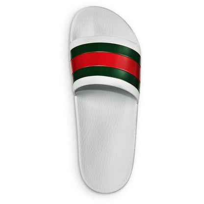 Pursuit Mens Flat Round Toe Pool Slides
