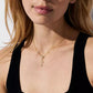 Brilliance Lariat Cubic Zirconia Y Pendant Necklace