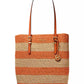 Quinn Large North South Woven Tote