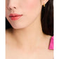Meant To Be Gold-Plated Huggie Earrings