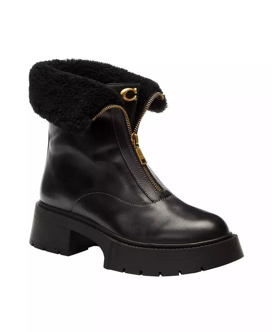 Women's Leah Platform Front Zip Booties