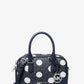 Thompson Extra-Small Polka Dot Signature Logo Satchel