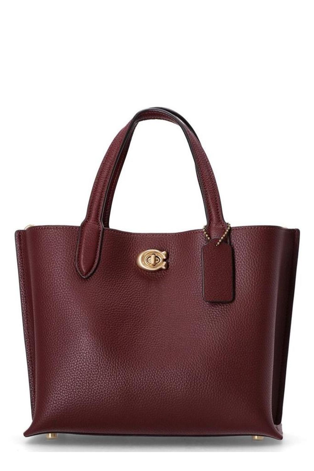 Coach Willow Twist-Lock Tote Bag