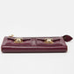 Marc Jacobs Magenta Leather Zip Continental Wallet