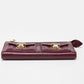 Marc Jacobs Magenta Leather Zip Continental Wallet