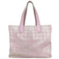 Chanel  Heures Shopping  Synthetic Tote Bag (Pre-Owned)