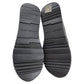 Allie Stride Trainer in Black Leather and Nylon