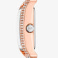 Mini Monroe Pavé Tri-Tone Watch