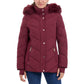 Women's Faux-Fur-Trim Hooded Puffer Coat, Created for Macy's