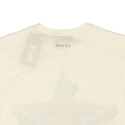 Ivory Cotton Souvenir From California Graphic T-Shirt