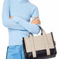 The Colorblock Leather Medium Tote