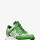 Maddy Zebra Print Signature Logo Trainer