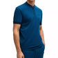Men’s Cotton-Piqué Zip-Neck Polo