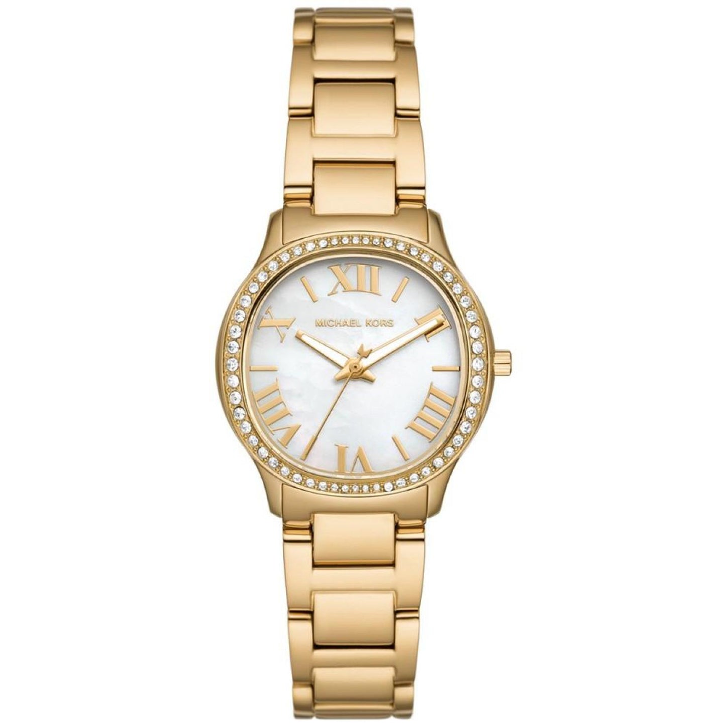 Women's Sage Three-Hand Gold-Tone Stainless Steel Watch 31mm