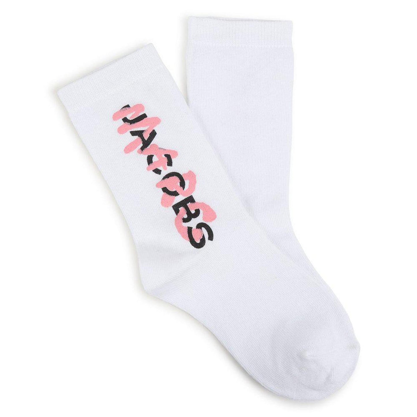The Marc Jacobs Kids Logo Intarsia Stretched Socks