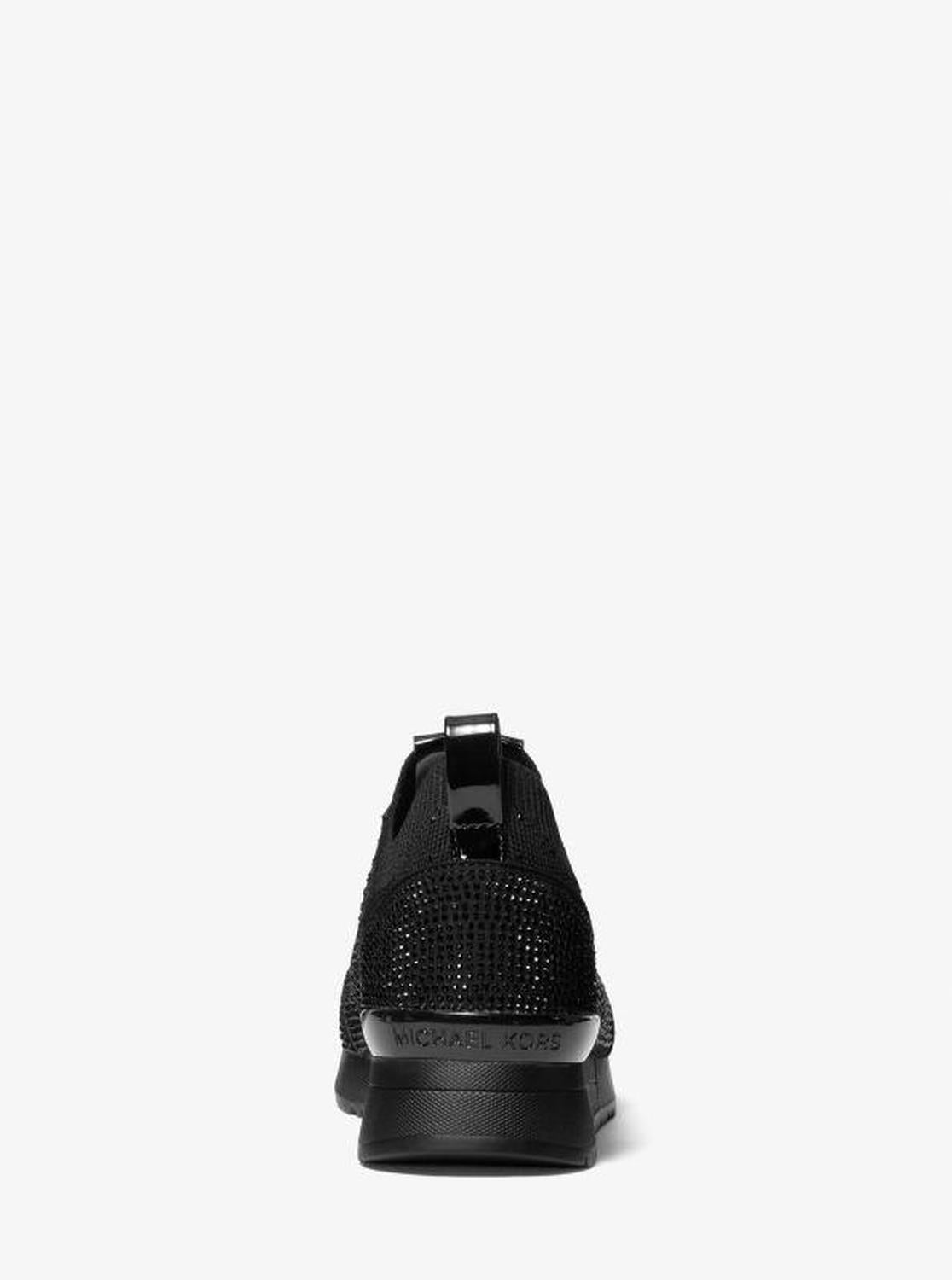 Jenkins Crystal Embellished Stretch Knit Trainer