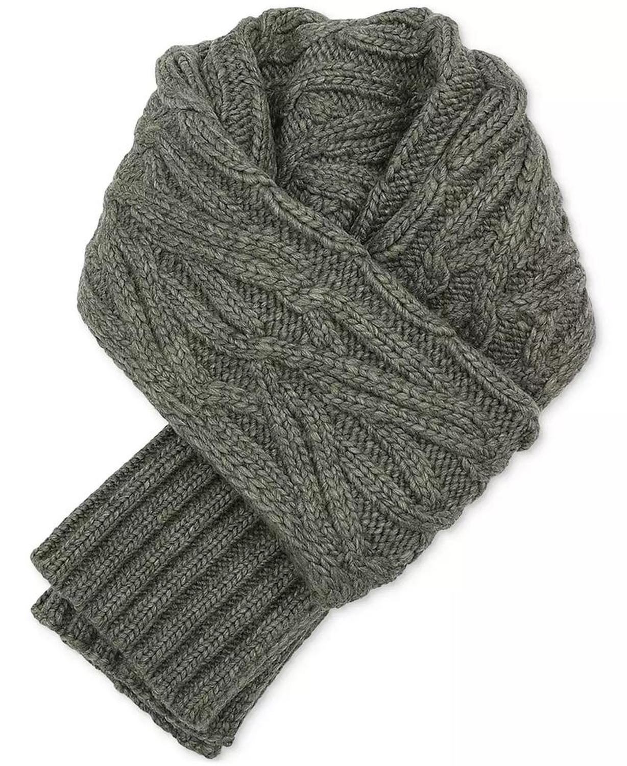 Men's Cable Scarf