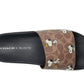 Coach X Peanuts Pool Slide in Signature Canvas with Snoopy Print