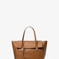 Sophia Hand-Stitched Pebbled Leather Satchel