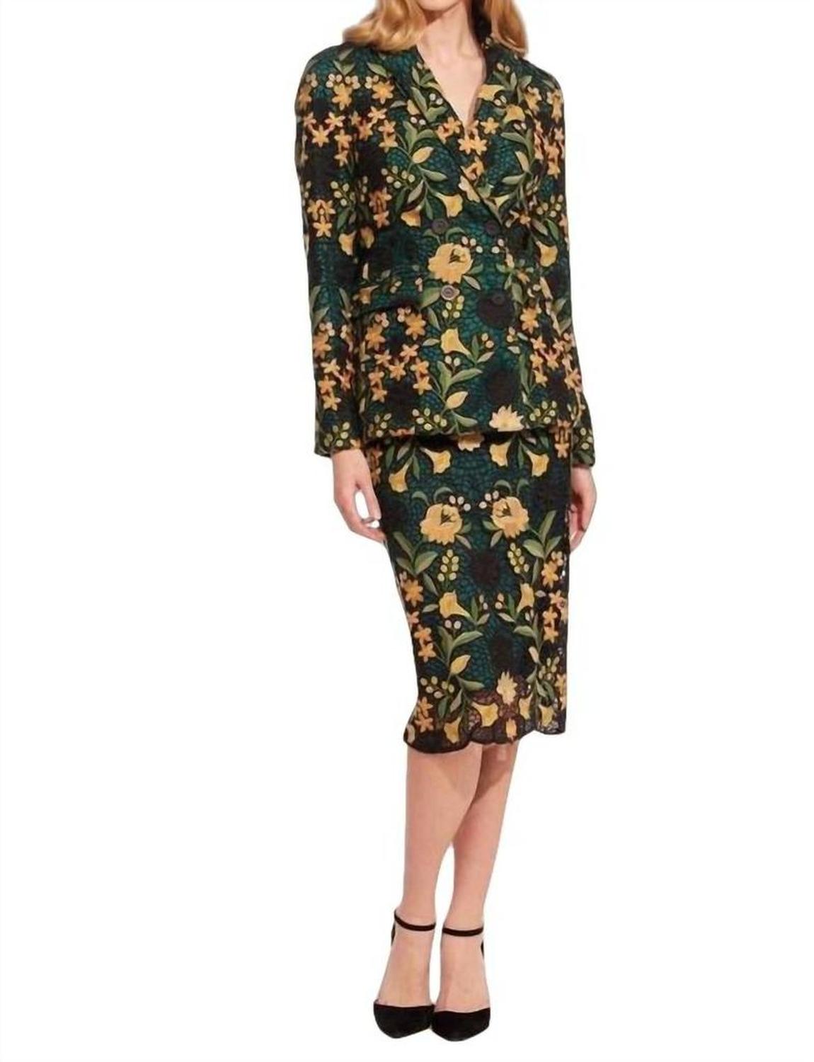 Alexey Jacket In Harvest Bloom