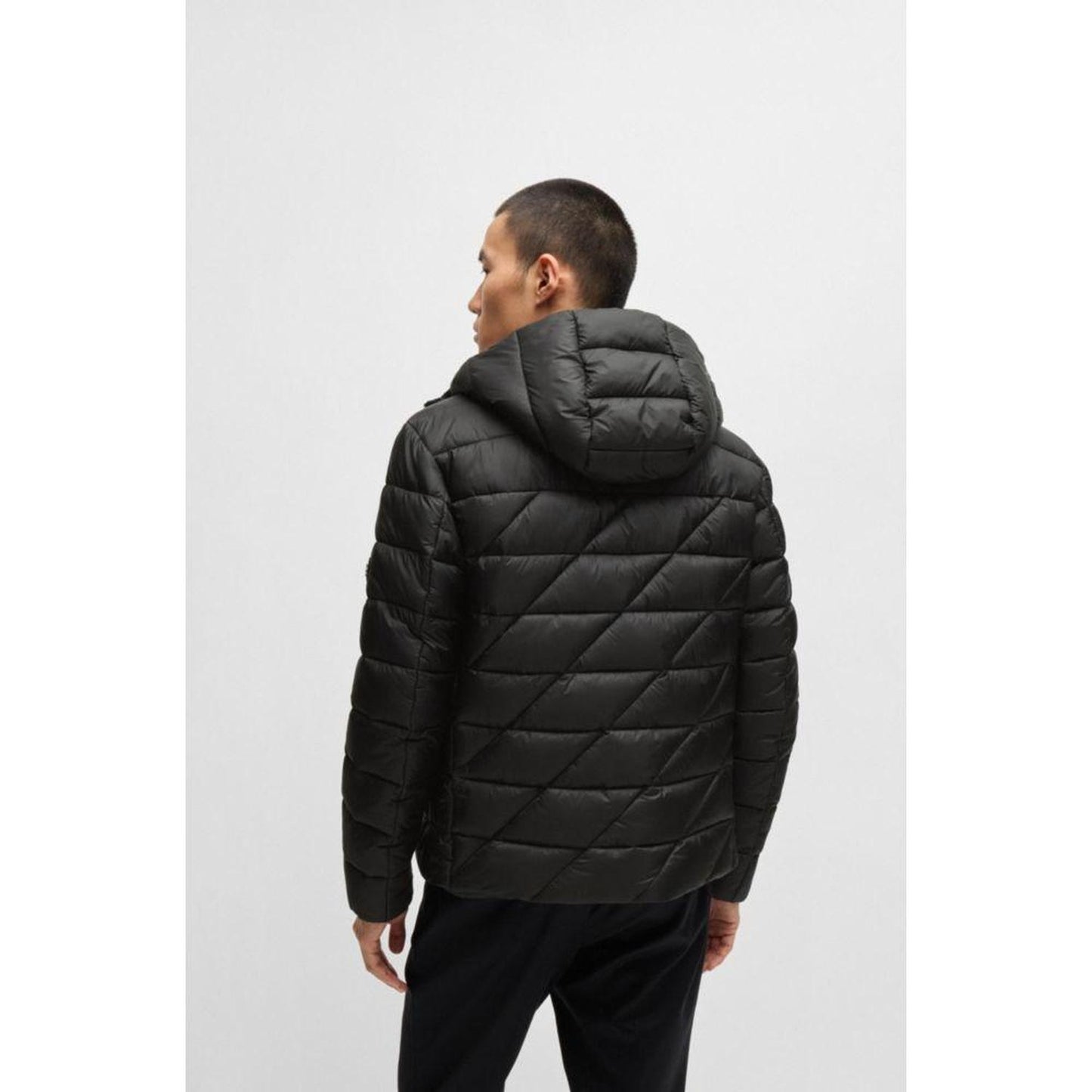 Water-repellent jacket with Double B monogram
