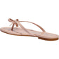 Petit Womens Leather Patent Flip-Flops