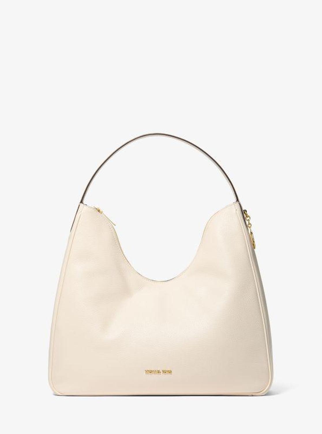 Nayla Medium Pebbled Leather Shoulder Bag