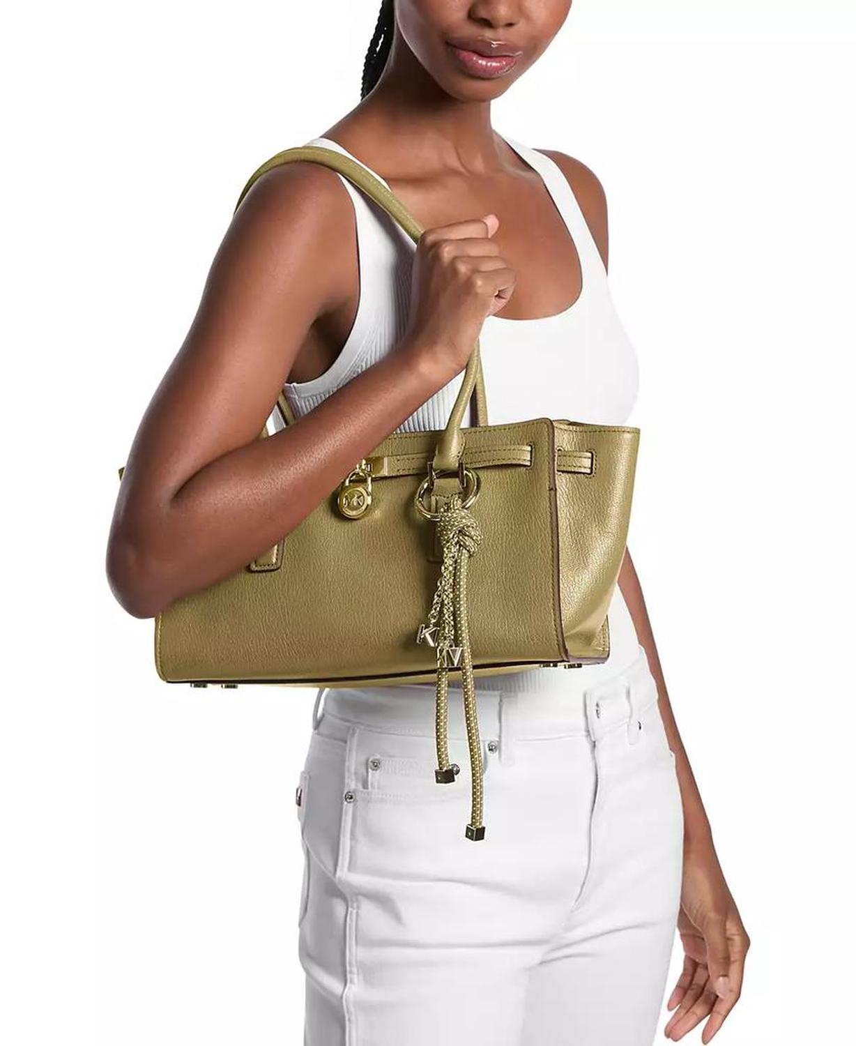 Hamilton Moderne Small Leather Satchel