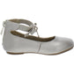 Girls F Faux Leather Mary Janes