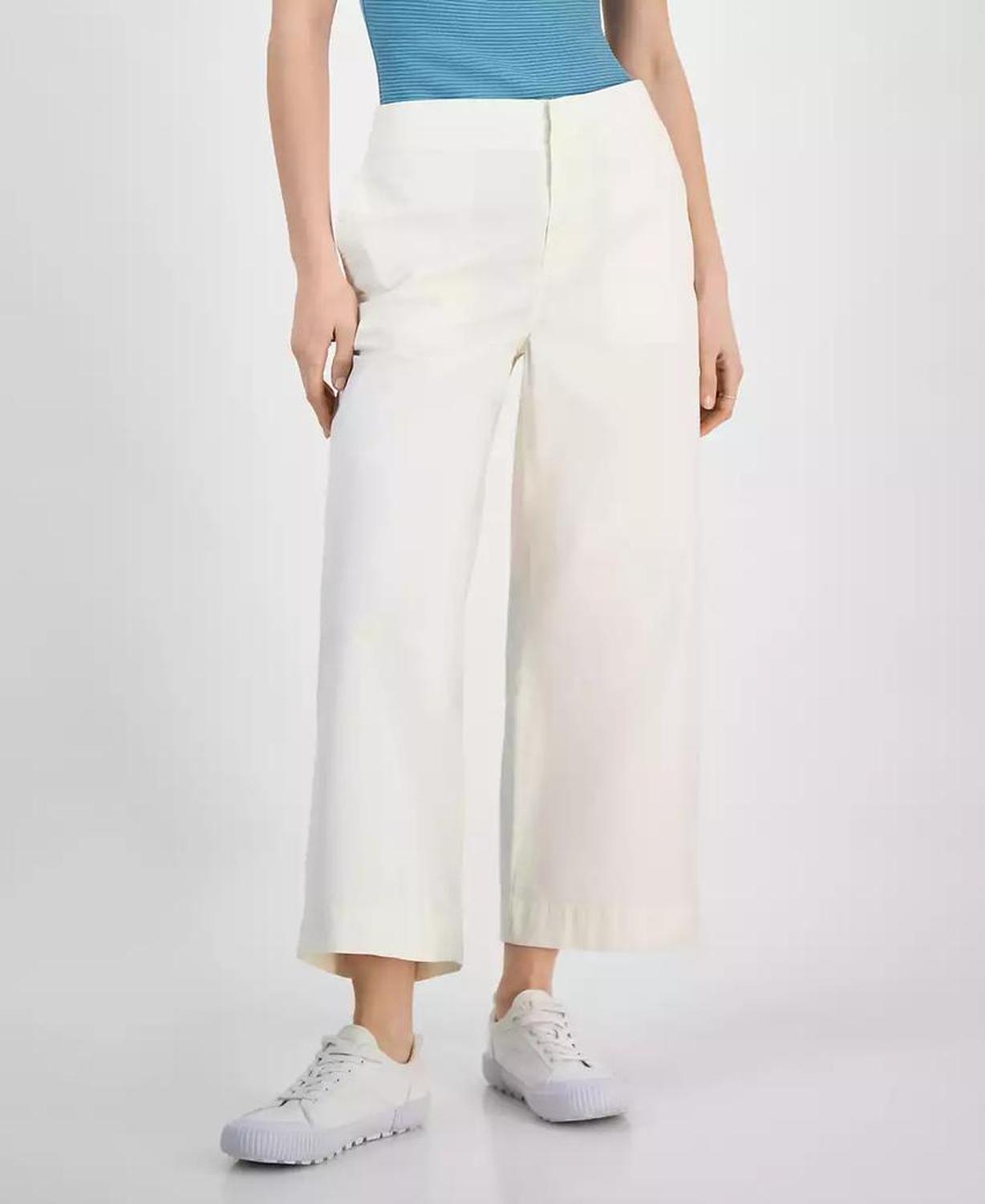 Women's Relaxed-Fit Wide-Leg Pants