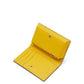Katy Sunshine Floral Printed Textured Leather Small Bifold Snap Wallet