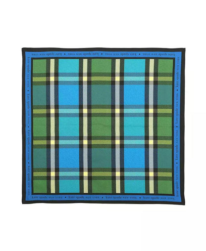 Grand Plaid Square Bandana