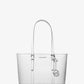 Jet Set Travel Small Signature Logo Top-Zip Tote Bag