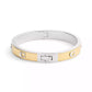 Two-Tone Signature C Bangle Bracelet