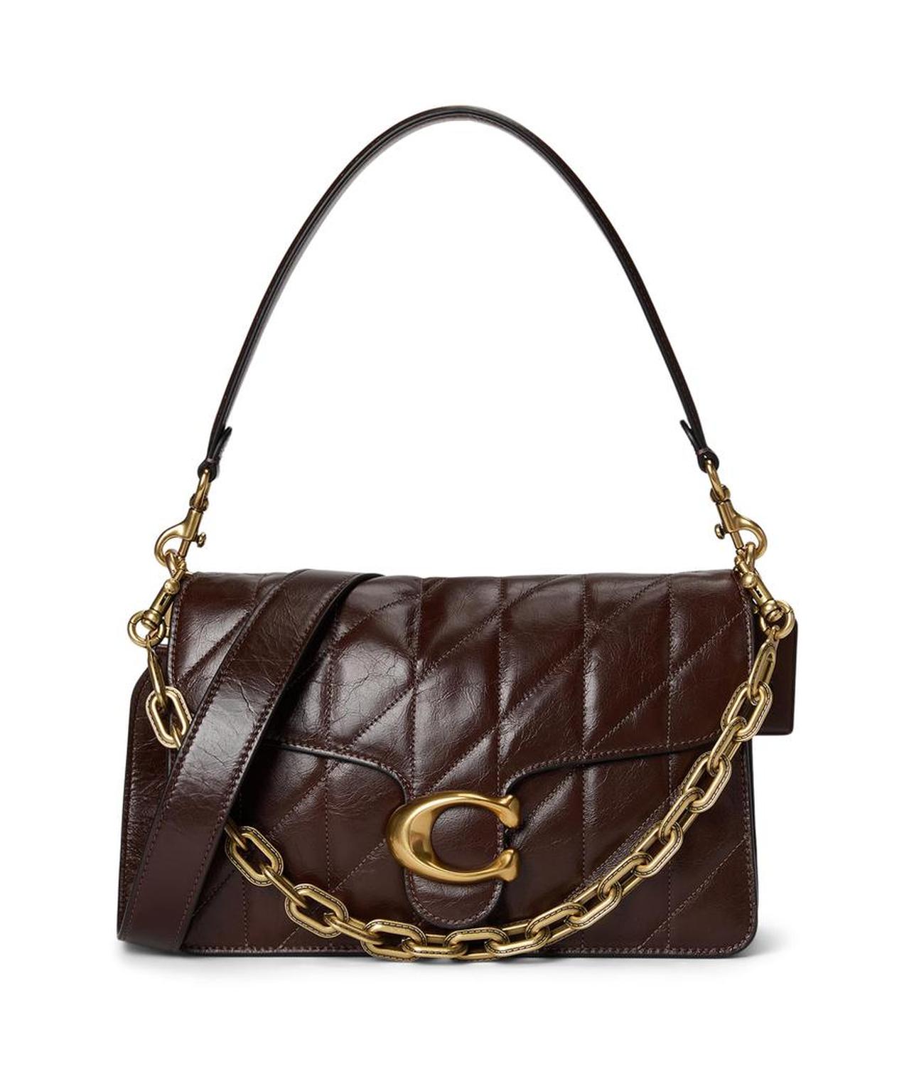 Chain Tabby Shoulder Bag With Quilting