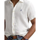 Short Sleeve Classic Fit Linen Shirt